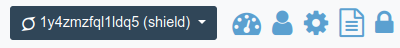 Selector showing the current subscription's label